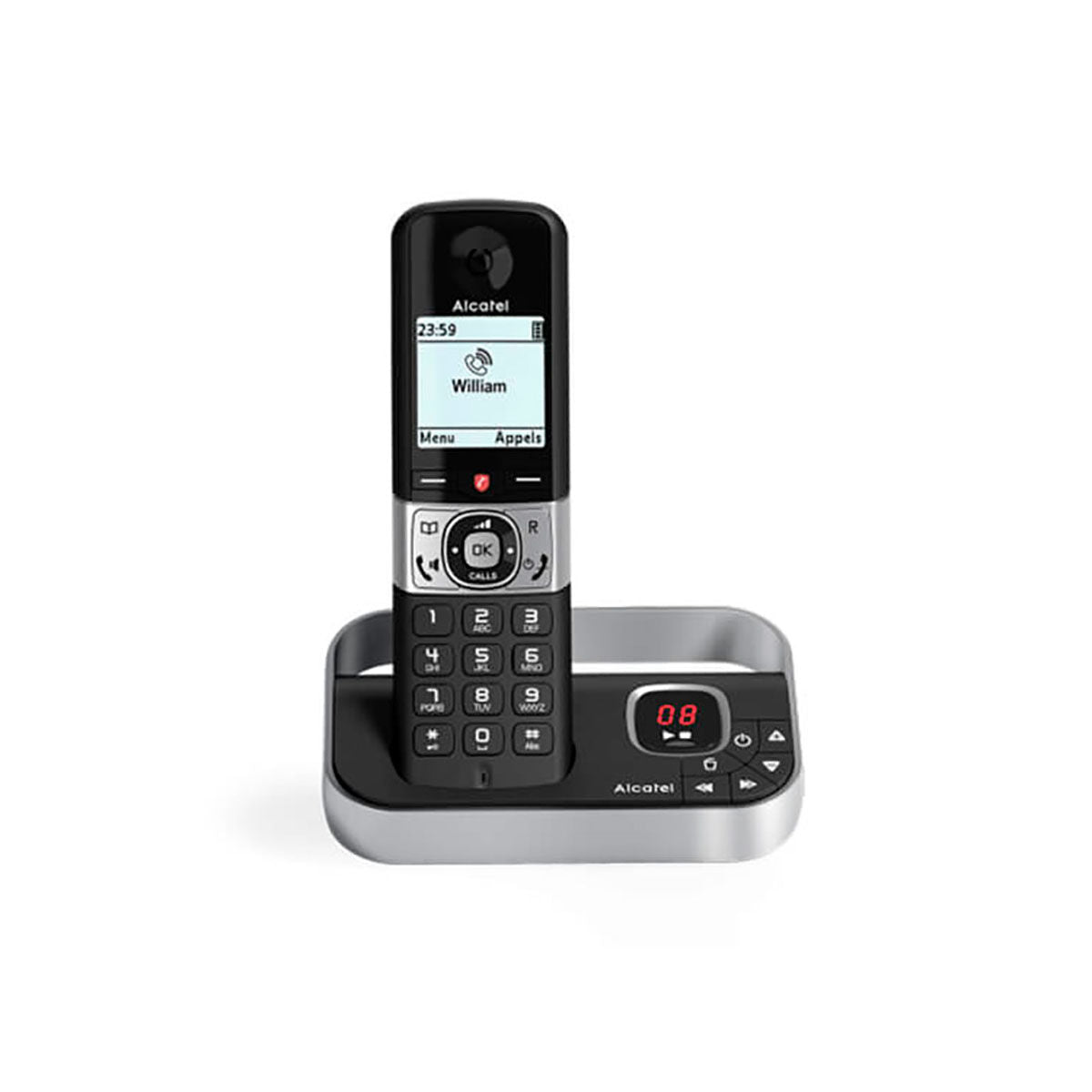 Wireless Phone Alcatel F890 Black