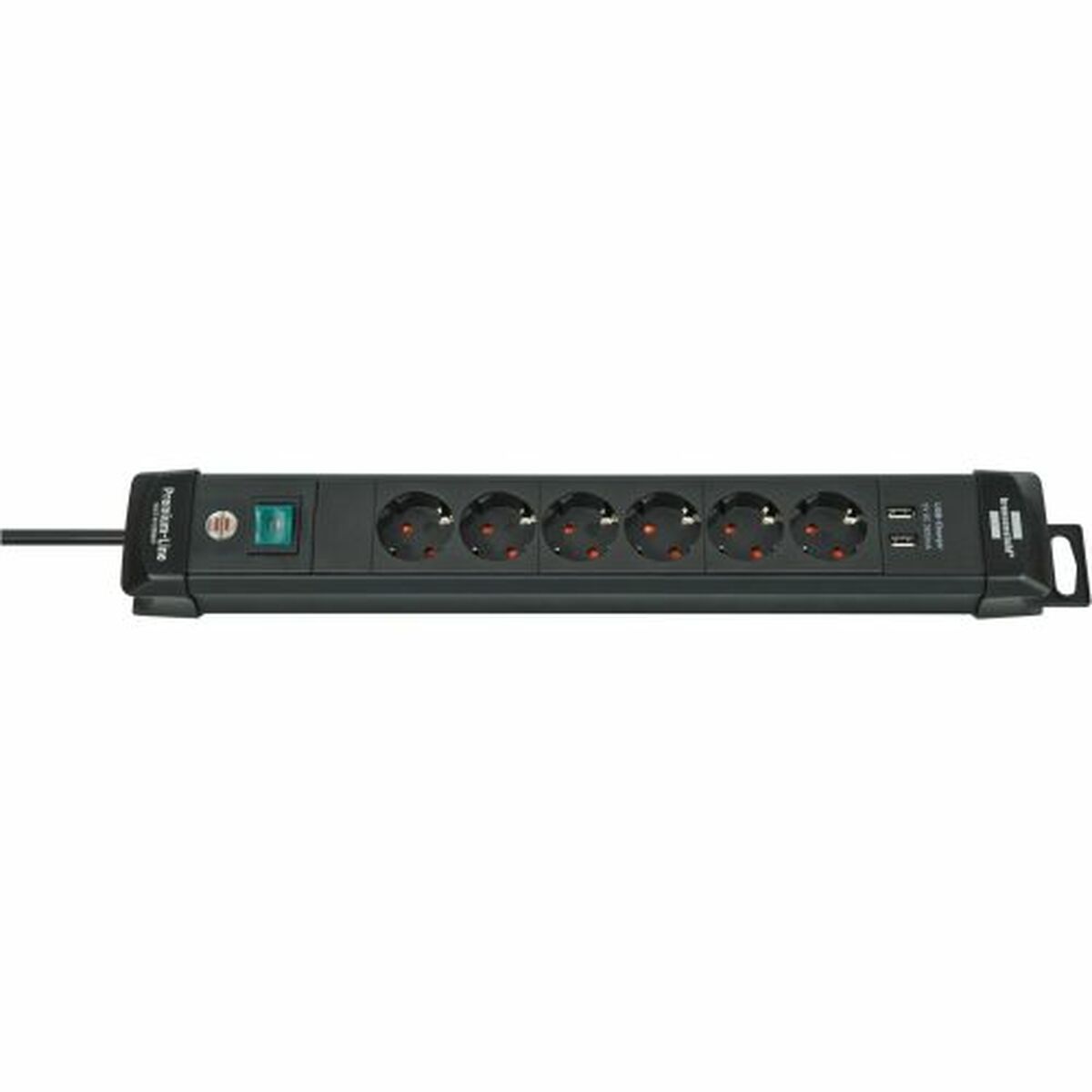 Power Socket - 6 Sockets with Switch Brennenstuhl Premium-Line 3600 W (3 m)