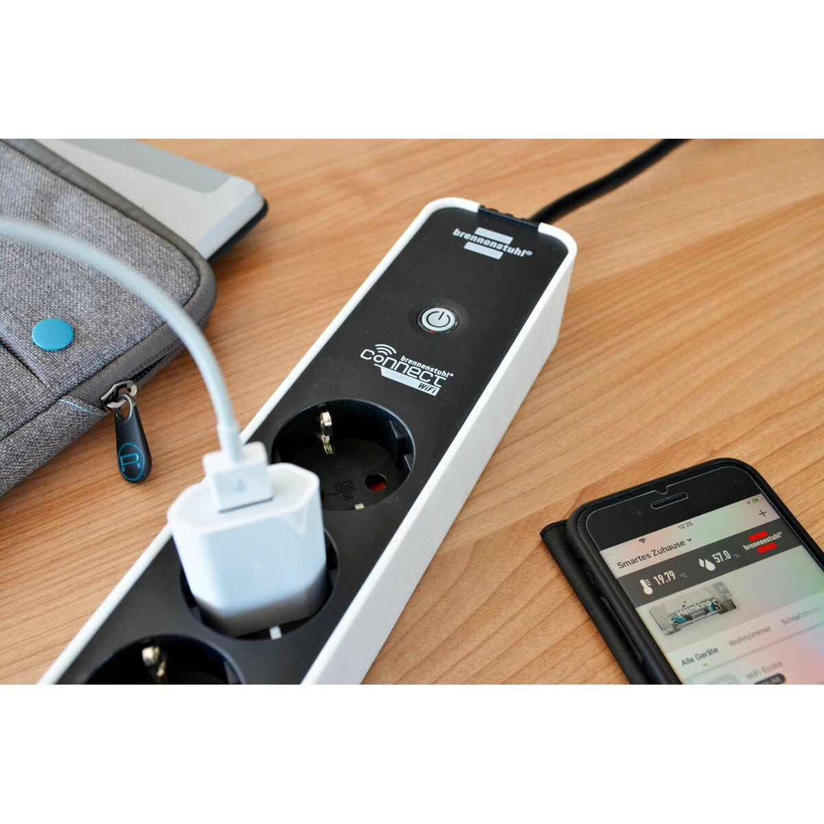 Power strip Brennenstuhl brennenstuhl®Connect WiFi 3600 W 2.4 GHz (1,5 m)