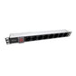 Schuko 19" 8 Way Multi-socket Adapter Equip 333293 (1,8 m)