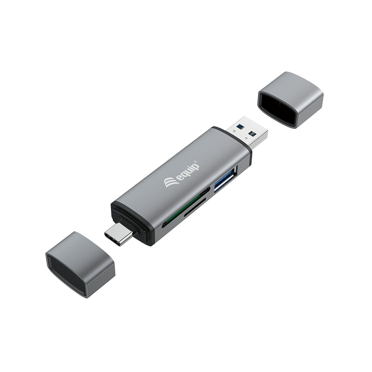 Card Reader Equip 245460 Black Grey
