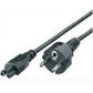 C5 Power Cord Equip 112150 Black 1,8 m