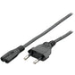 C7 Power Cord Equip 112160 Black 1,8 m