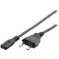 C7 Power Cord Equip 112160 Black 1,8 m