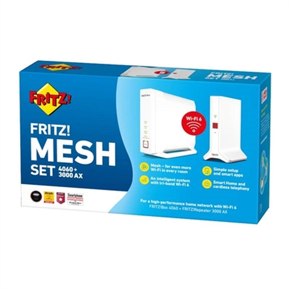 Router Fritz! 20003054 White USB Ethernet LAN Wi-Fi