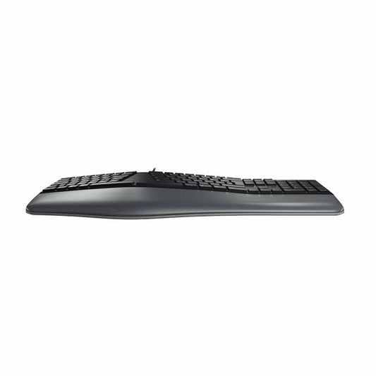 Keyboard Cherry KC 4500 ERGO Black Spanish Qwerty QWERTY