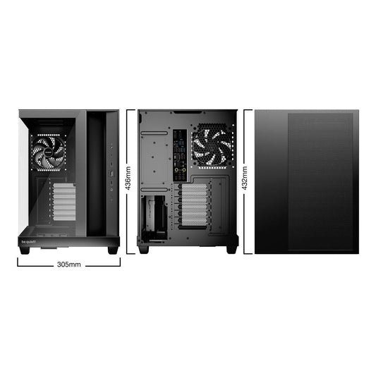 ATX Semi-tower Box Be Quiet! BGW83 Black