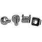 Holder Startech CABSCREWM6 Silver Stainless steel (50 Units)