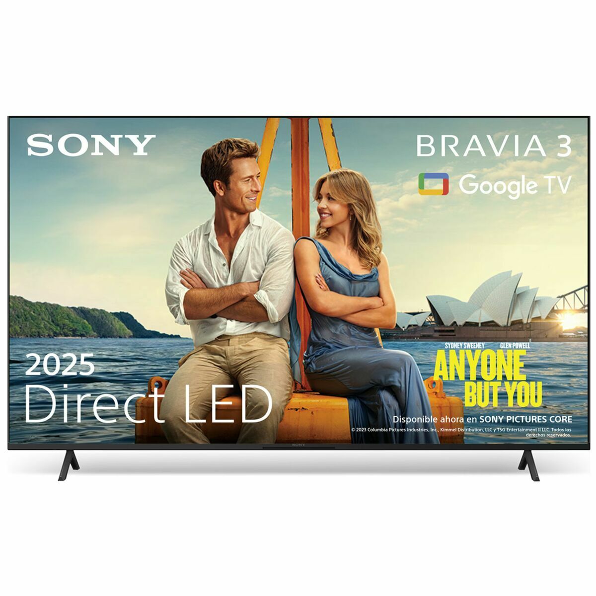 Smart TV Sony K85S35BP 85" 4K Ultra HD LED WiFi Miracast DVB-T2