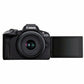 Reflex camera Canon EOSR50,BLACK+RF-S18-45MMF4.5-6