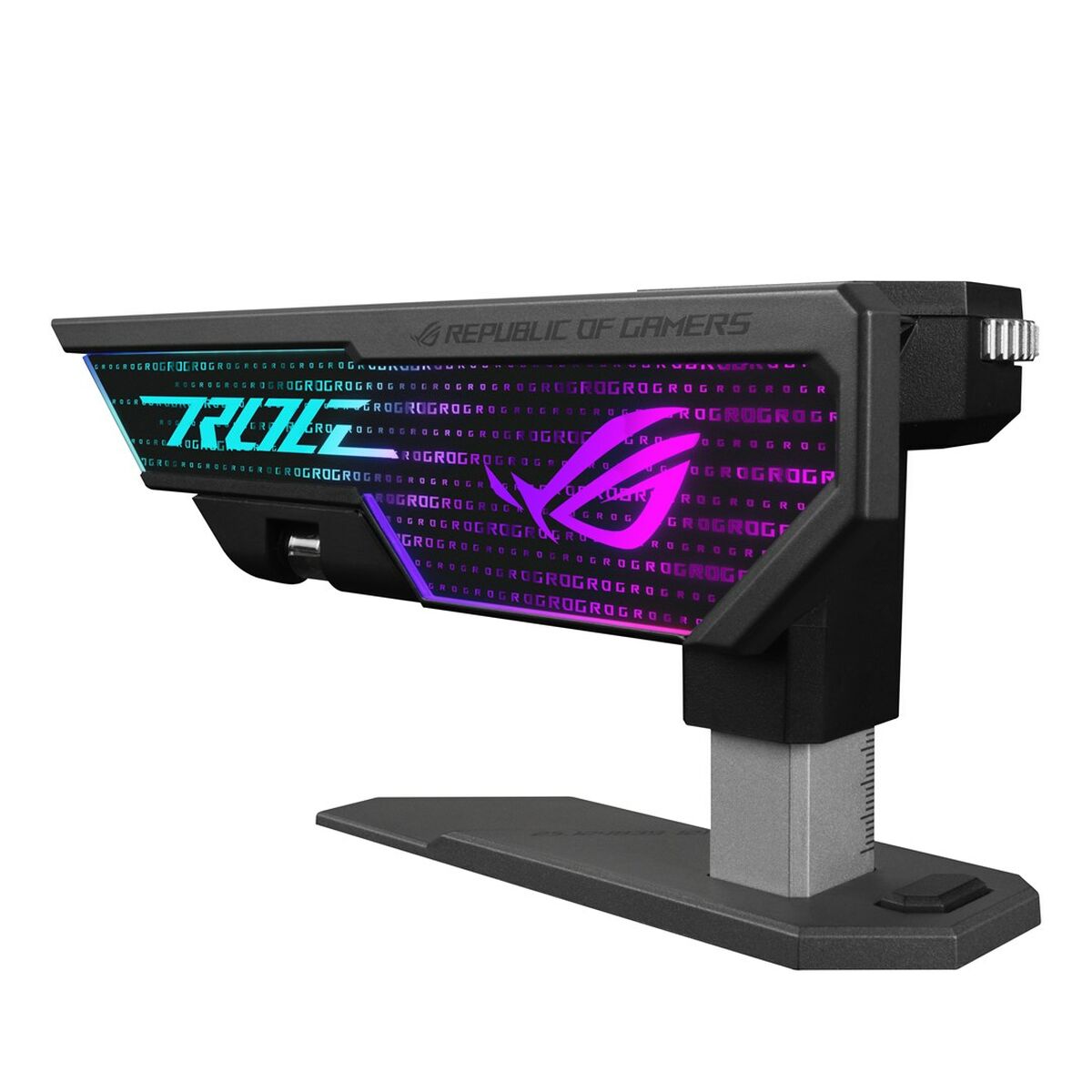 Charging base Asus ROG Herculx Graphics Card Holder Black Grey 50 W