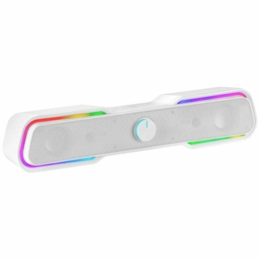 Portable Bluetooth Speakers Mars Gaming MSBXW White 2100 W 10W