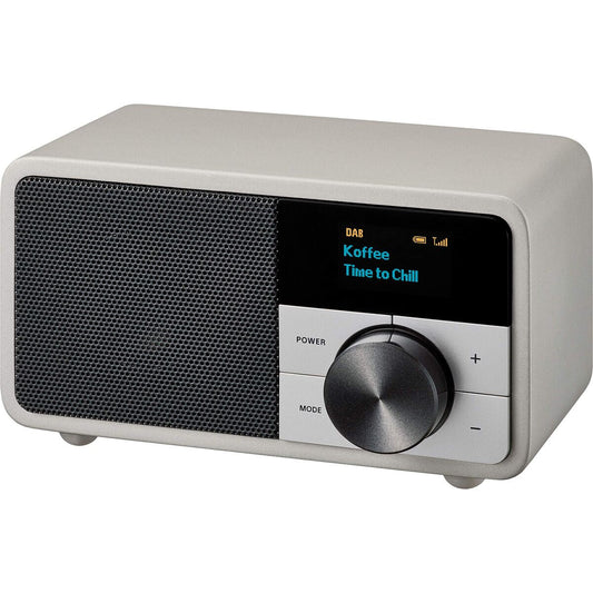 Transistor Radio Sangean DDR7 MINI Silver FM Retro