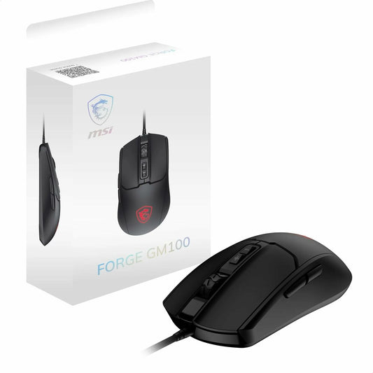 Gaming Mouse MSI FORGE GM100 Black 6400 dpi