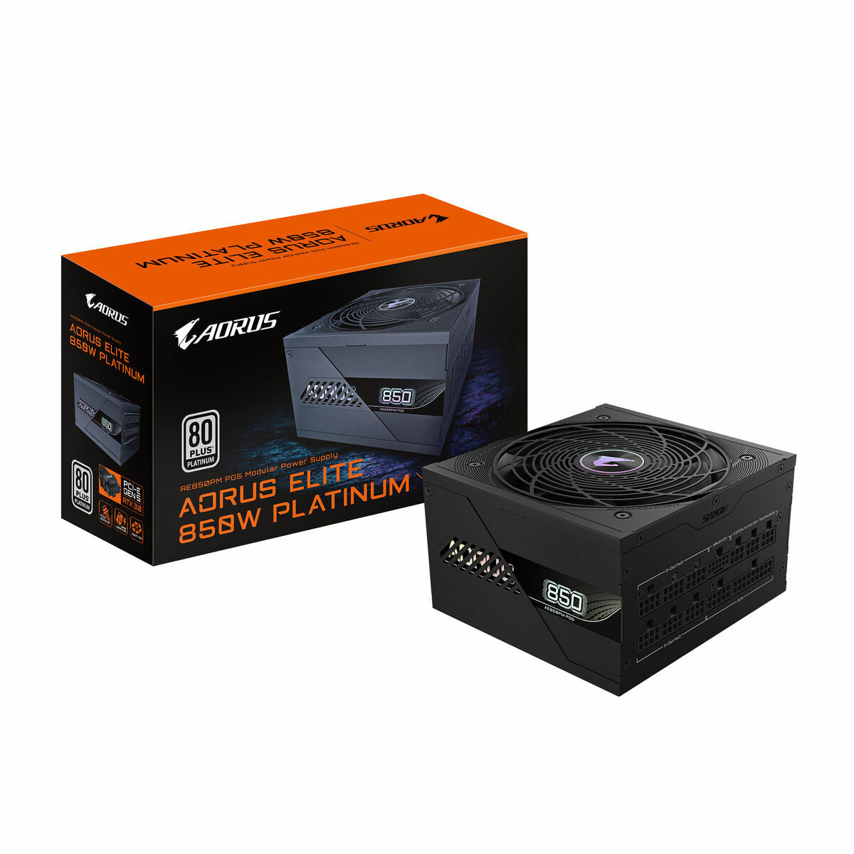 Power supply Gigabyte GP-AE850PM PG5/PSU 850W ATX 850 W 125 W 80 PLUS Platinum