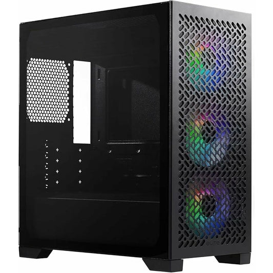 ATX Semi-tower Box Cooler Master E302-KGNN-S00 Black