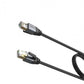 S/FTP Category 8 Rigid Network Cable Unitek C18149AGY03-1M Black 1 m