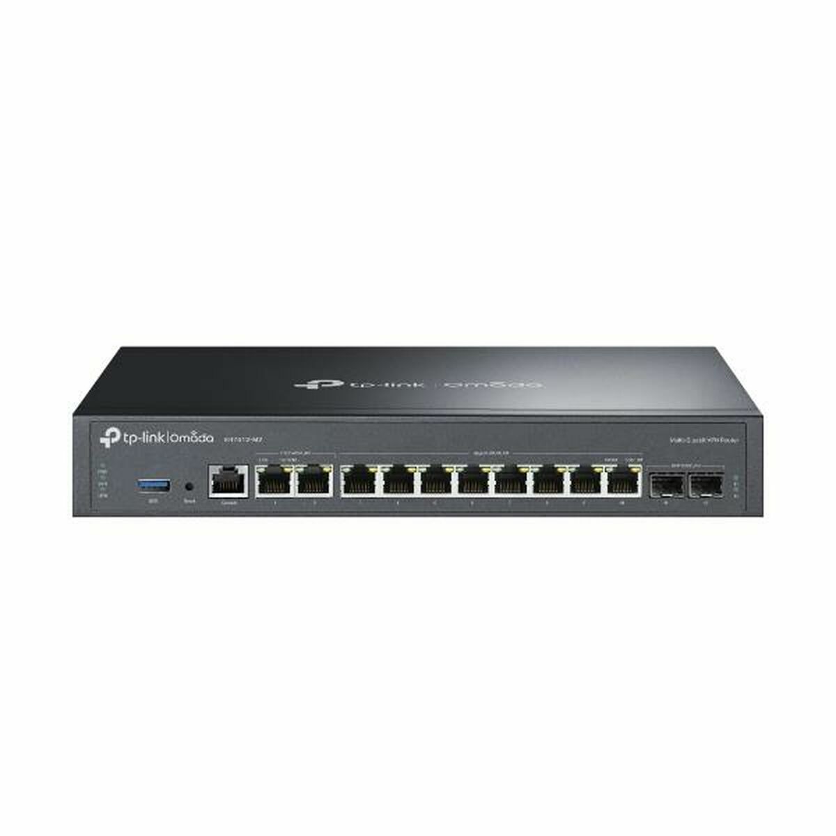 Router TP-Link ER7412-M2 Black USB RJ45 Ethernet LAN USB x 1