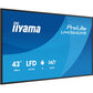 Monitor Iiyama LH4364UHS-B1AG 43" 4K Ultra HD