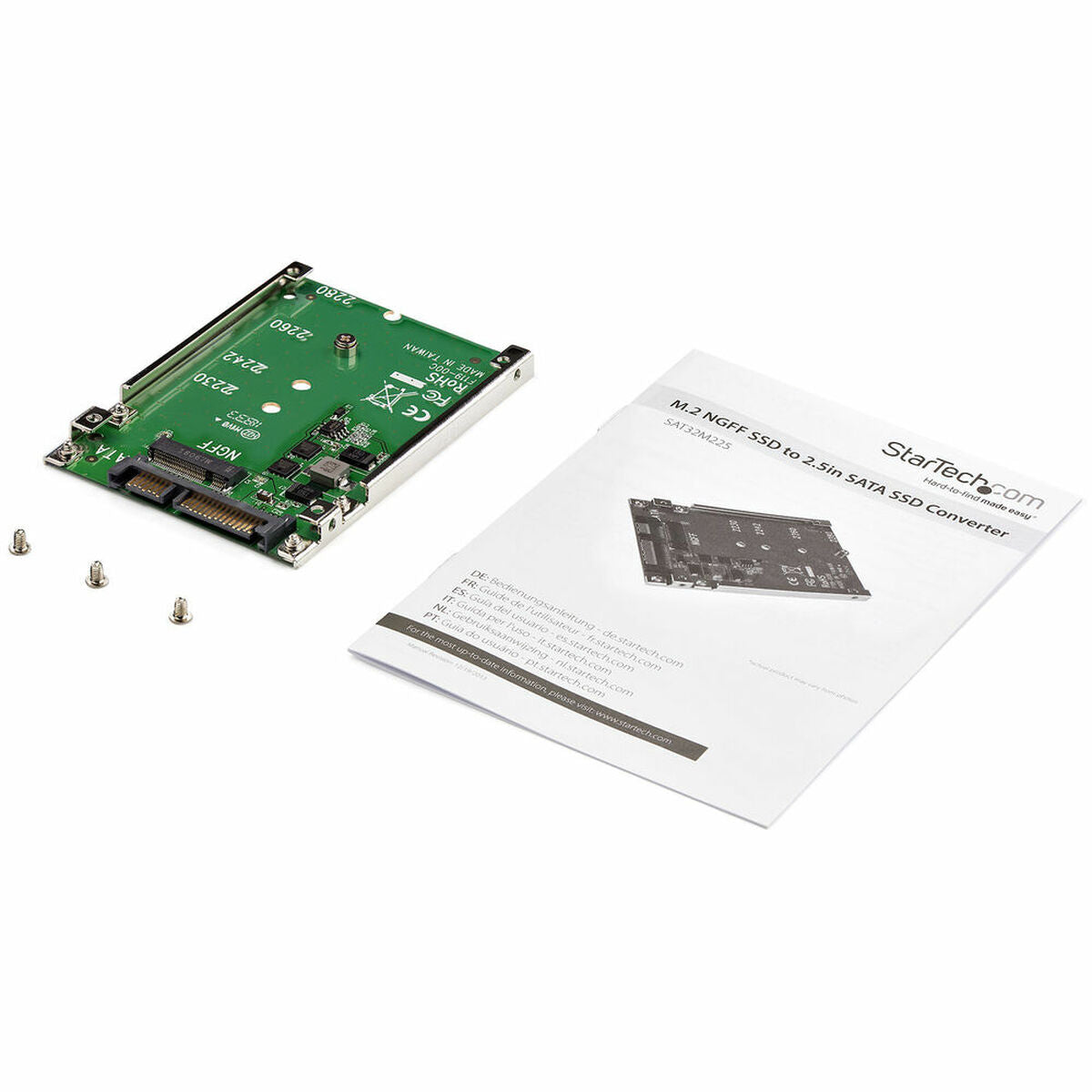 SATA Hard Drive Adapter (2.5 " or 7mm) Startech 3180248000 Green