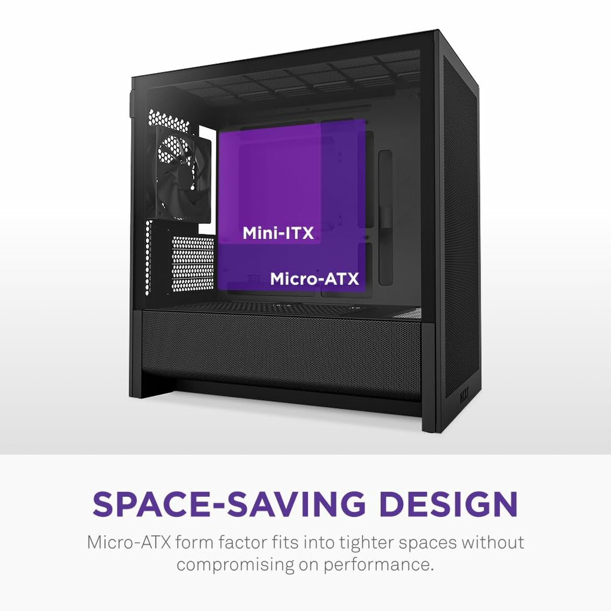 ATX Semi-tower Box NZXT CC-H31FB-01 Black