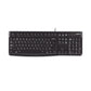 Keyboard Logitech 920-002488 Black Spanish Qwerty AZERTY