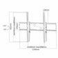 TV Mount Neomounts LFD-W2000 60" 100"