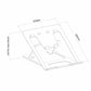 Notebook Stand Neomounts NSLS085BLACK