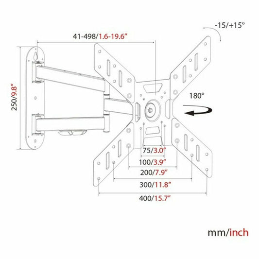 TV Mount Haeger WB-T50.017A 23" 23" - 50"