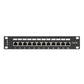 24-port UTP Category 6 Patch Panel Lanberg PPF5-9012-B