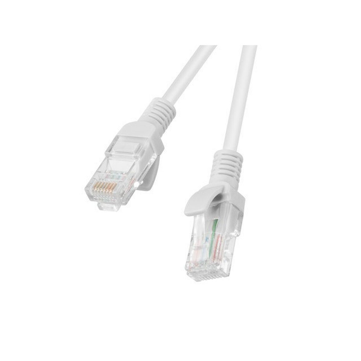 UTP Category 6 Rigid Network Cable Lanberg PCU6-20CC-0025-S Grey 25 cm 10 Units