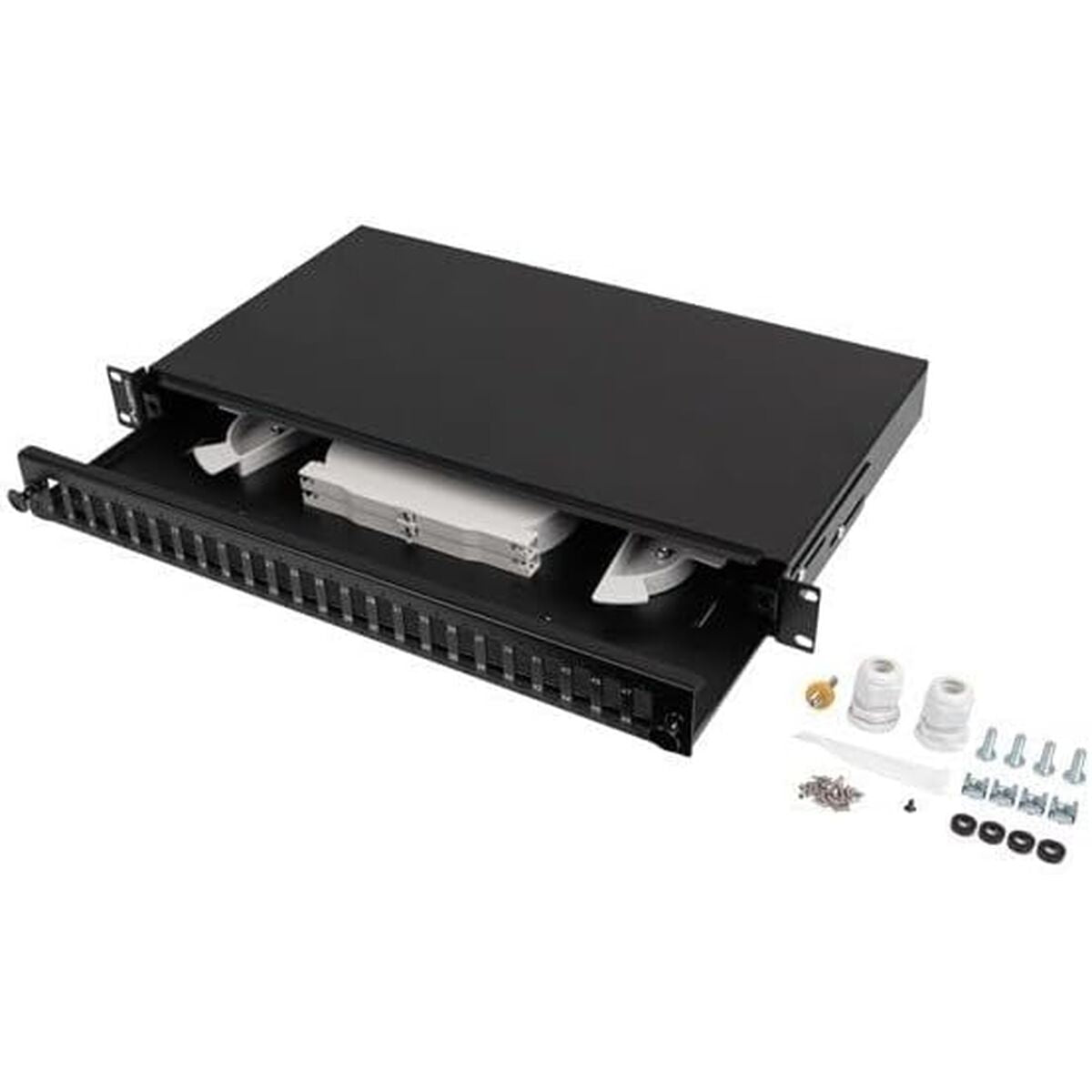 24-port UTP Category 6 Patch Panel Lanberg FOP1-24SD-LQB