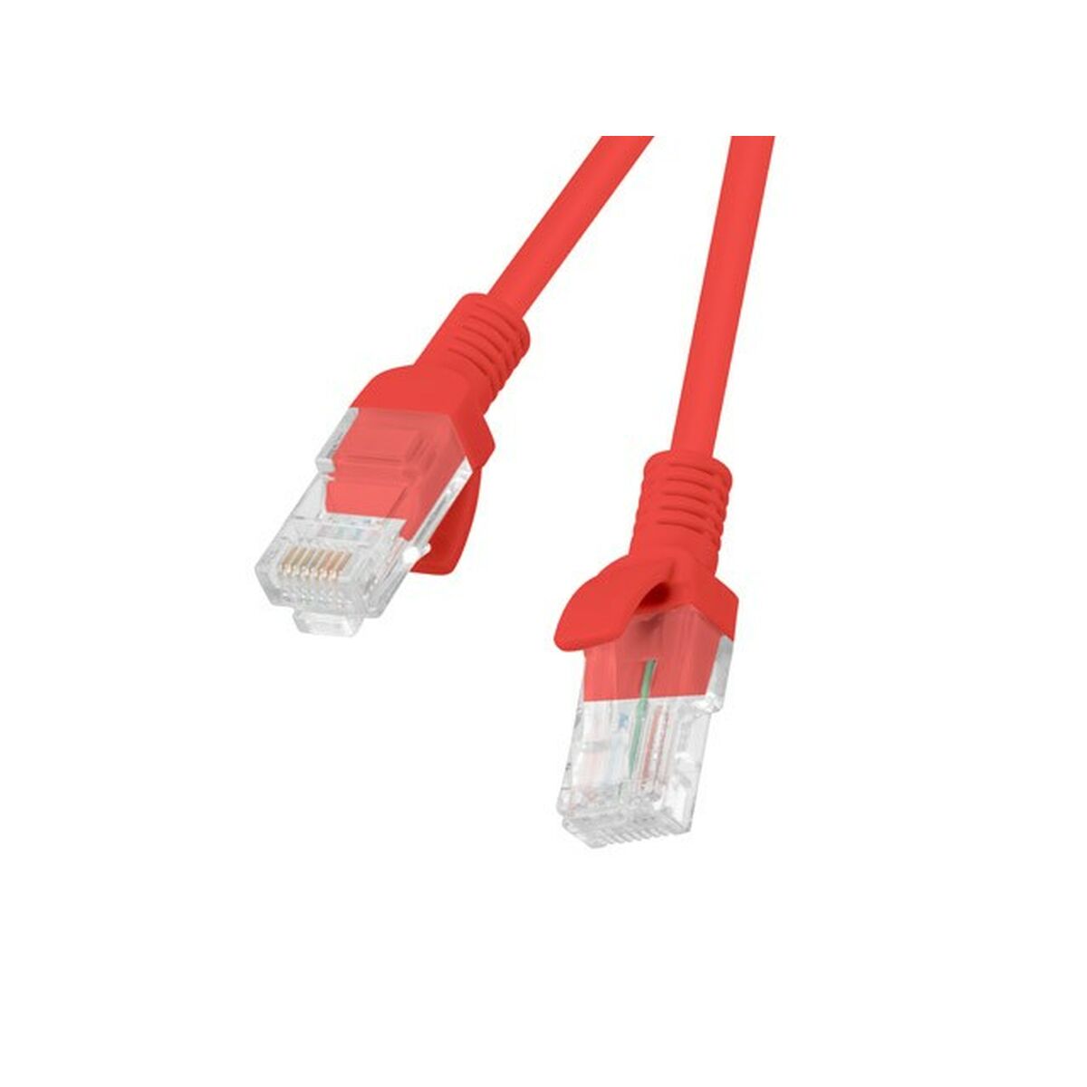 UTP Category 6 Rigid Network Cable Lanberg PCU6-20CC-0050-R Red 50 cm