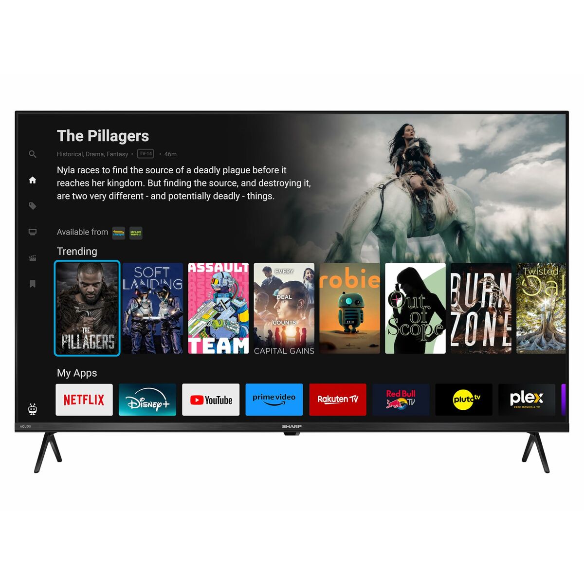 Smart TV Sharp 4T-C43GK4245EB 43" LED