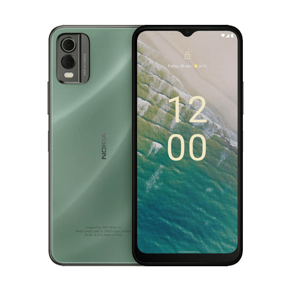 Smartphone Nokia C32 6,5" Octa Core 4 GB RAM 64 GB Green