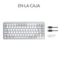 Wireless Keyboard Logitech 920-010799 White Spanish Qwerty QWERTY Qwerty US English EEUU