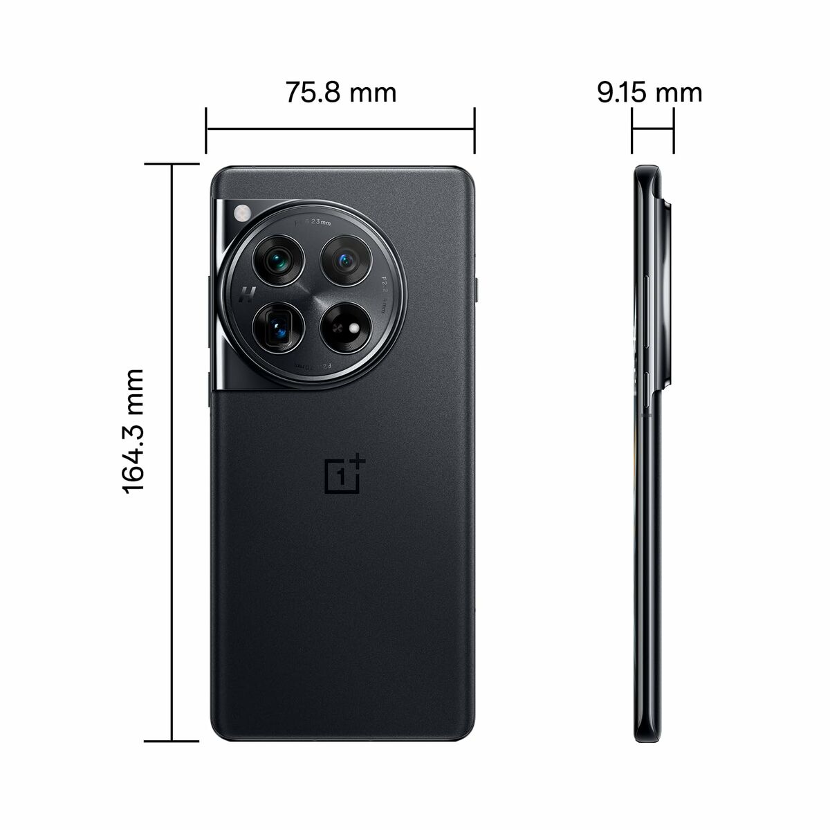 Smartphone OnePlus 12 5G 6,82" Octa Core SNAPDRAGON 8 gen 3 16 GB RAM 512 GB Black