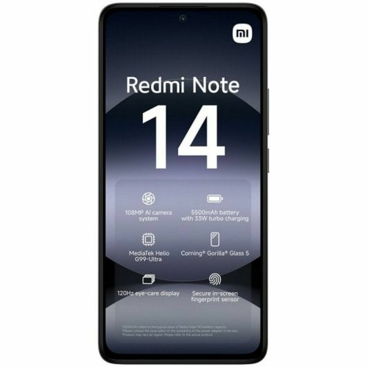 Smartphone Xiaomi Redmi Note 14 HELIO G99 ULTRA 6 GB RAM 128 GB Black 6,67"