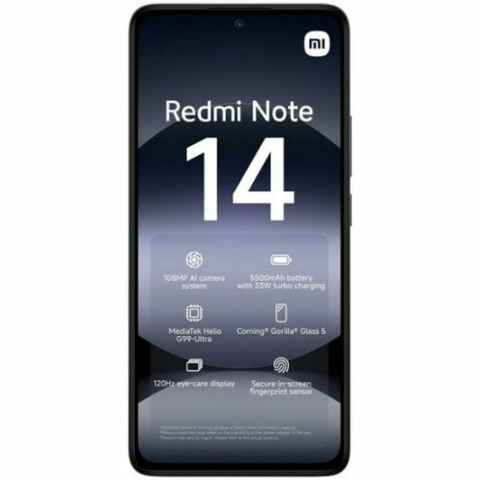 Smartphone Xiaomi Redmi Note 14 HELIO G99 ULTRA 6 GB RAM 128 GB Black 6,67"