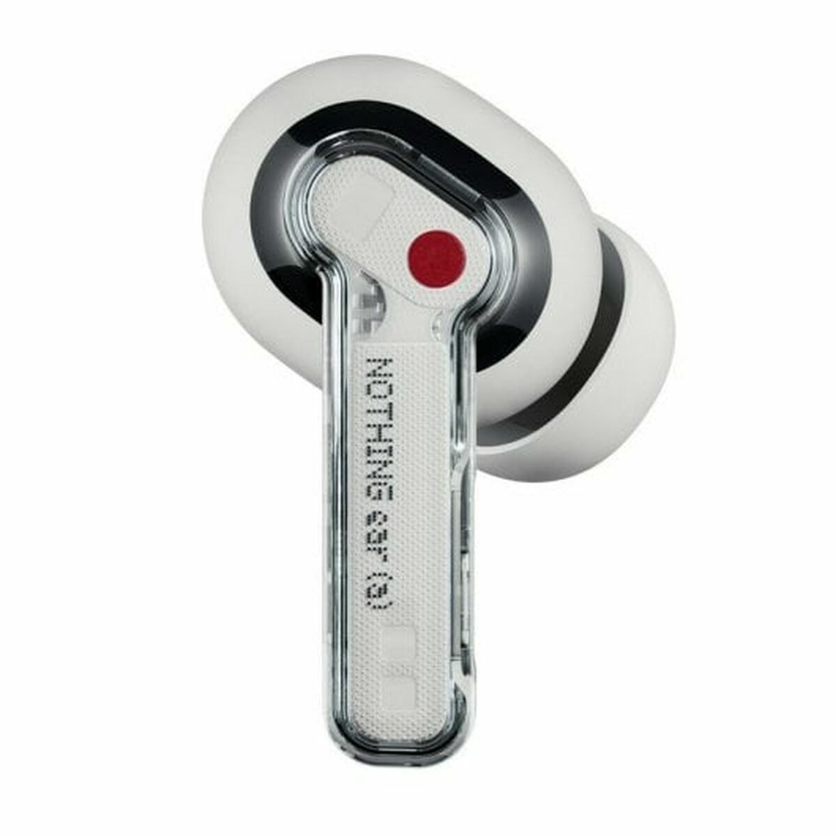 Headphones with Microphone Nothing A0052656 White Transparent