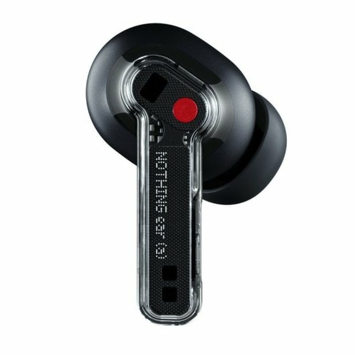 Headphones with Microphone Nothing A0052655 Black Transparent