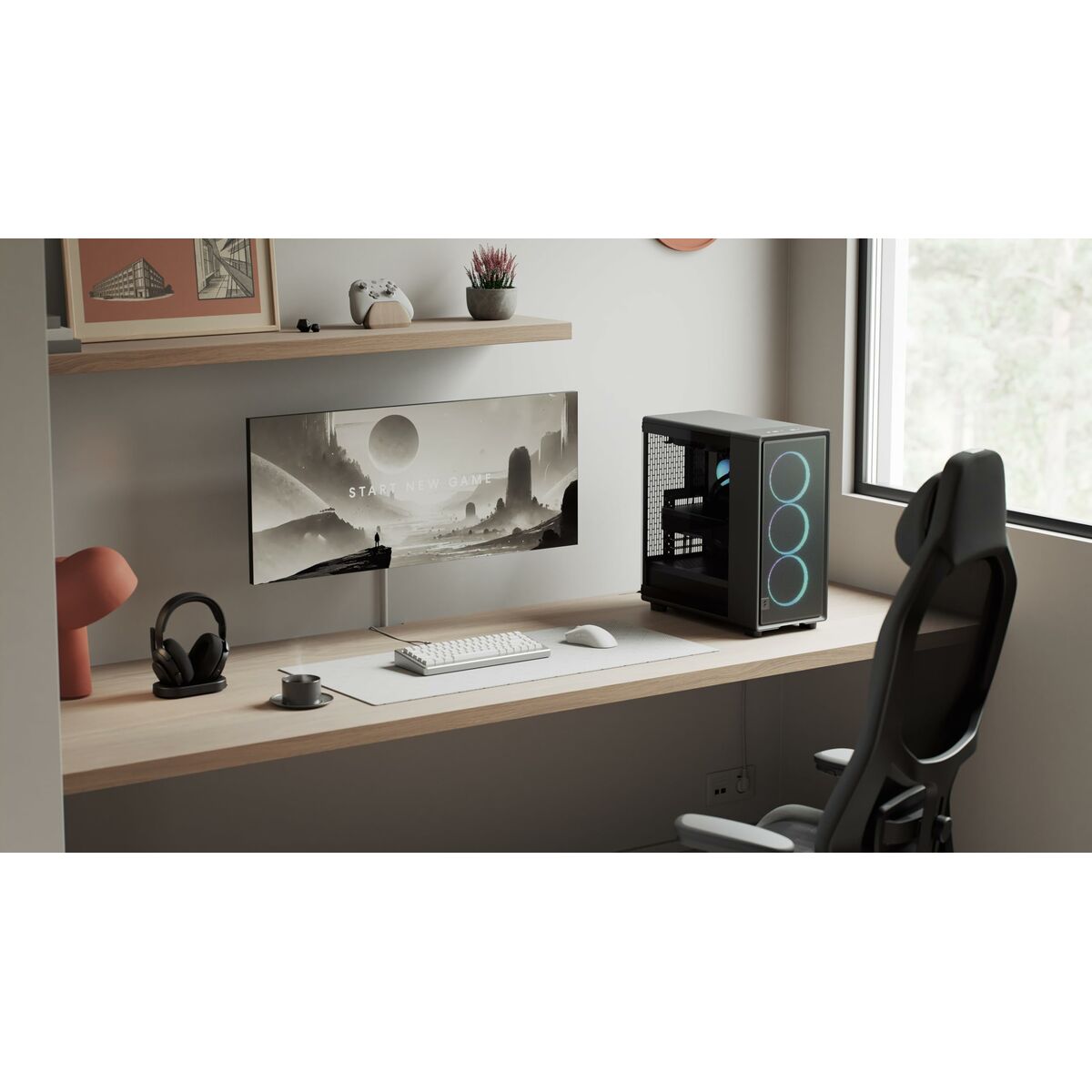 ATX Semi-tower Box Fractal Design FD-C-EPO1A-04 Black