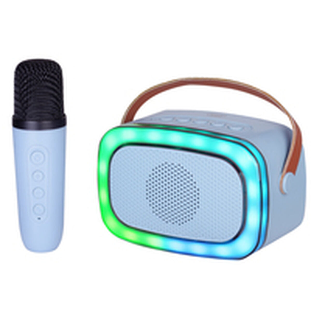 Speaker with Karaoke Microphone Trevi Trevi XR 8A01 MINI PARTY