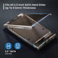 External Hard Drive Ewent ew7068 Transparent 2,5"