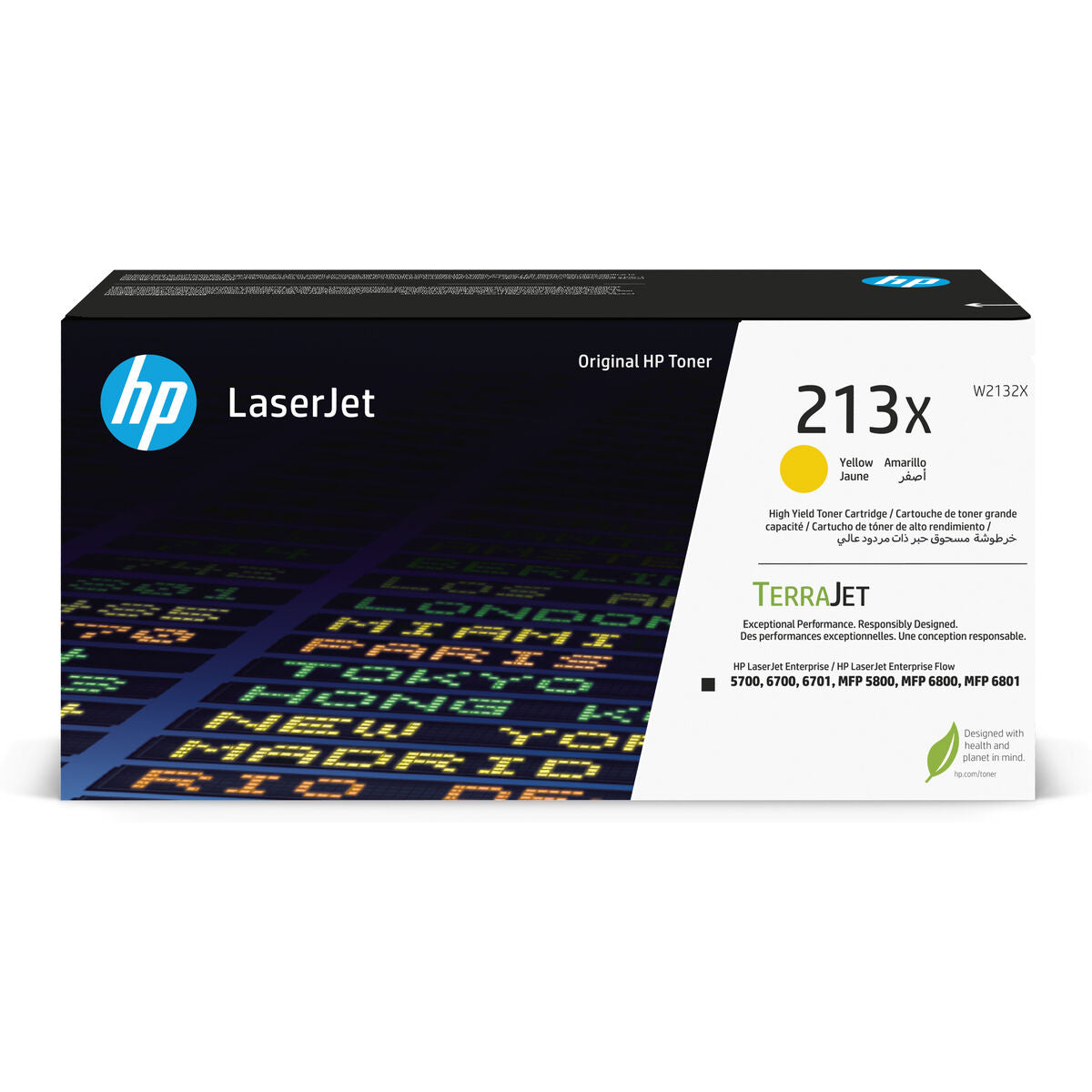 Original Ink Cartridge HP W2132X Yellow Black