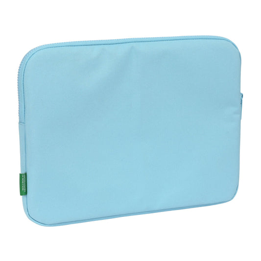 Laptop Cover Benetton Sequins Light Blue (34 x 25 x 2 cm)