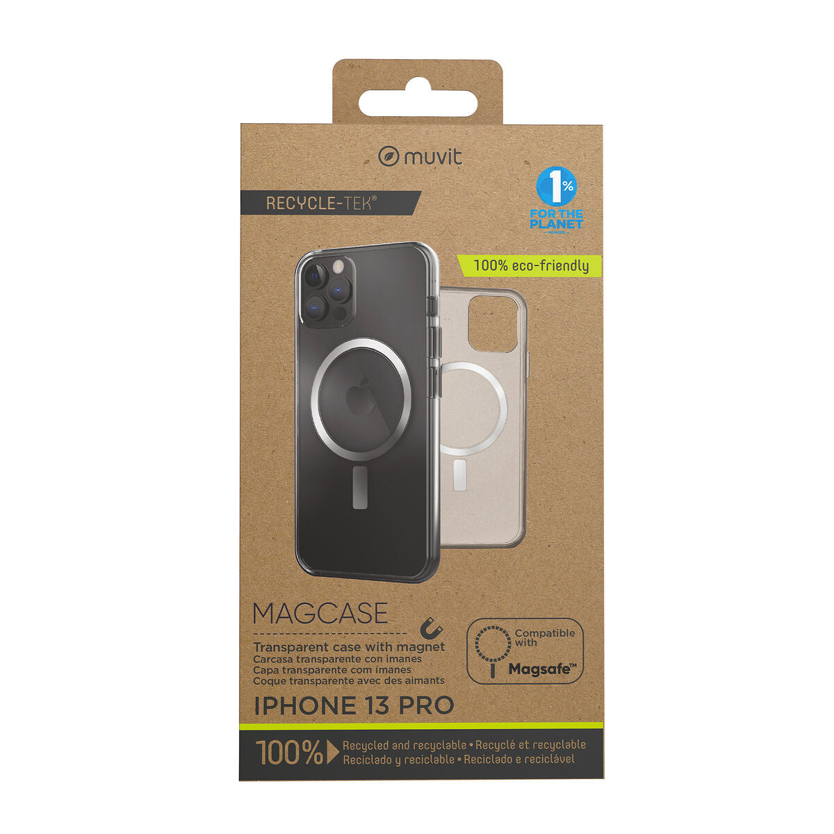 Mobile cover Muvit for Change iPhone 13 Pro Magnetic