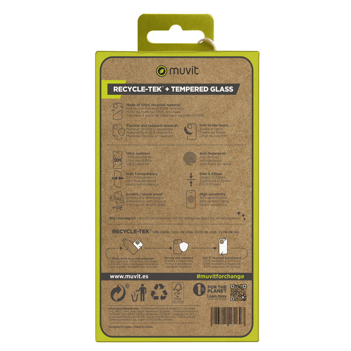 Mobile Case and Protector Muvit for Change Galaxy S24 Galaxy S24