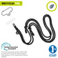 Mobile Phone Lanyard Muvit for Change Black