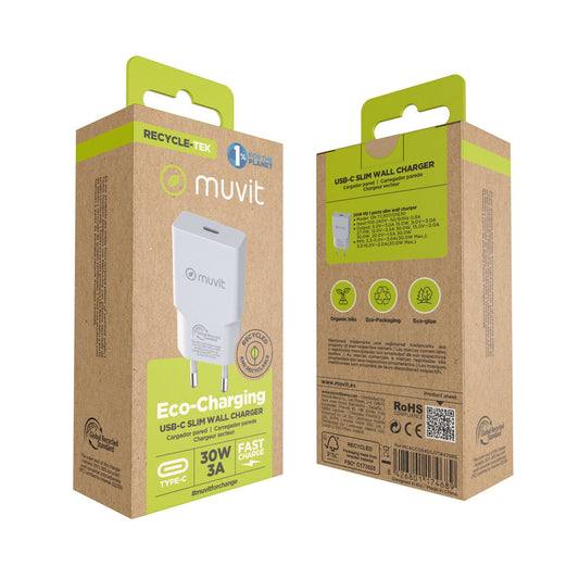 Wall Charger Muvit for Change HC-261 White